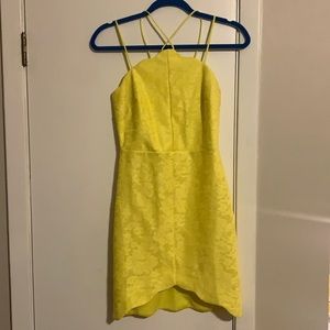 Topshop Jacquard Mini Dress